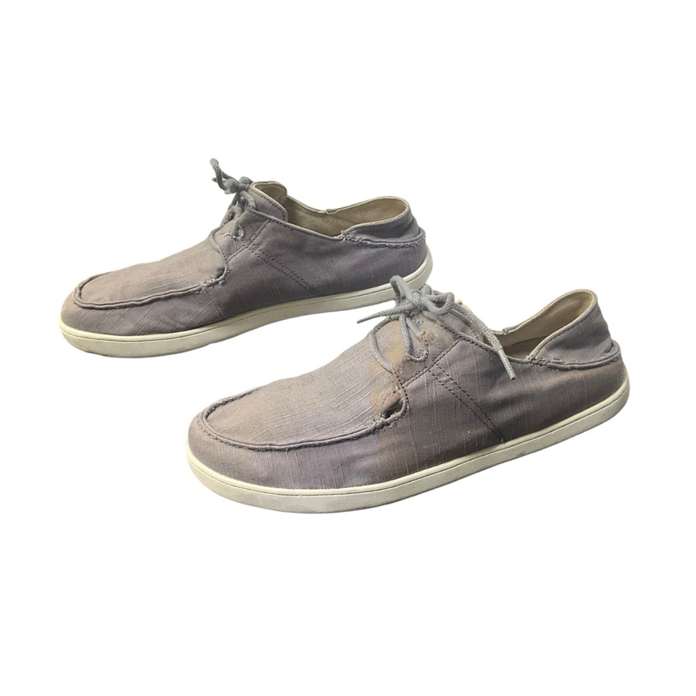 🌀 OluKai ‘Ohana Sneaker Twill‎ Men’s 11 — Laid-Back Island Slip-On Vibes